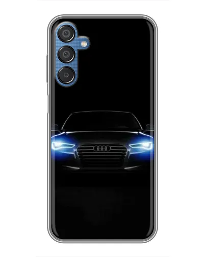 Чехол для Samsung Galaxy M15 (M156) с картинкой «Audi в неоне»