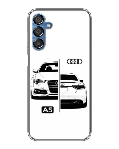 Чехол для Samsung Galaxy M15 (M156) с картинкой «Audi — контрастный дизайн»