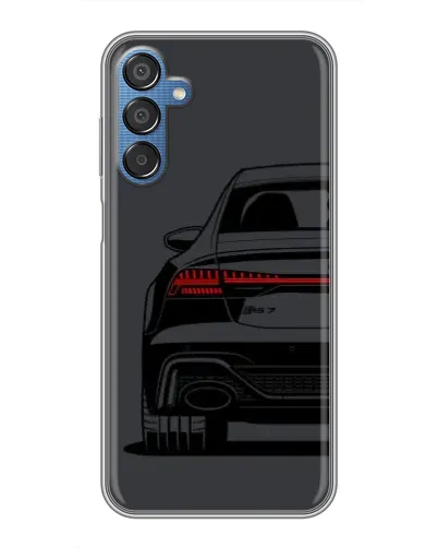 Чехол для Samsung Galaxy M15 (M156) с картинкой «Задняя часть Audi — арт»
