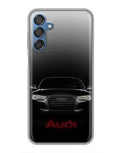 Чехол для Samsung Galaxy M15 (M156) с картинкой «Audi — градиентный контур»