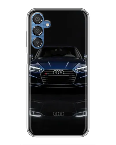 Чехол для Samsung Galaxy M15 (M156) с картинкой «Audi — ночное отражение»