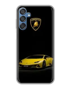 Чехол для Samsung Galaxy M15 (M156) с картинкой «Lamborghini желтый акцент»