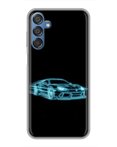 Чехол для Samsung Galaxy M15 (M156) с картинкой «Неоновый контур Lamborghini» Чехол для Samsung Galaxy M15 (M156) с картинкой «Неоновый контур Lamborghini»
