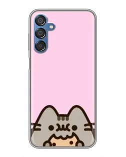 Чехол для Samsung Galaxy M15 (M156) с картинкой «Pusheen и печенье» Чехол для Samsung Galaxy M15 (M156) с картинкой «Pusheen и печенье»