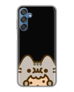 Чехол для Samsung Galaxy M15 (M156) с картинкой «Пушин на черном»