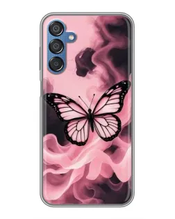 Чехол для Samsung Galaxy M15 (M156) с картинкой «Бабочка в дыму»