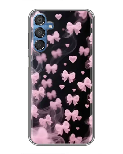 Чехол для Samsung Galaxy M15 (M156) с картинкой «Неоновое кружево»