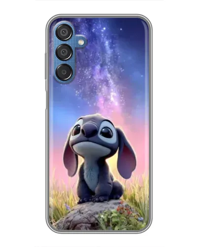 Чехол для Samsung Galaxy M15 (M156) с картинкой «Стич на рассвете»