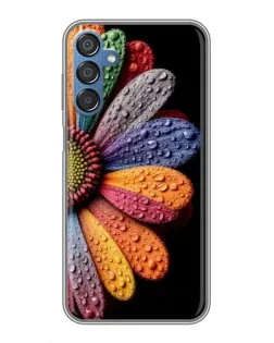 Чехол для Samsung Galaxy M15 (M156) с картинкой «Радужный цветок» Чехол для Samsung Galaxy M15 (M156) с картинкой «Радужный цветок»