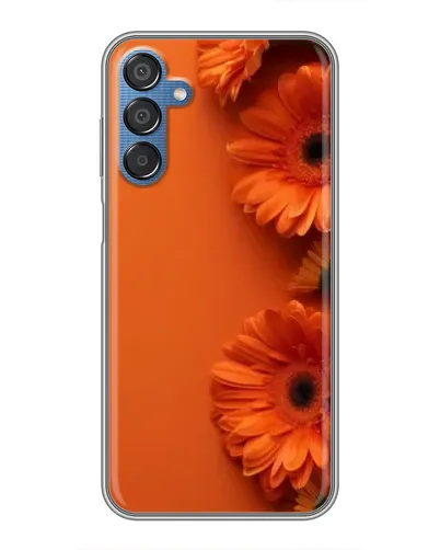 Чехол для Samsung Galaxy M15 (M156) с картинкой «Оранжевые герберы» Чехол для Samsung Galaxy M15 (M156) с картинкой «Оранжевые герберы»