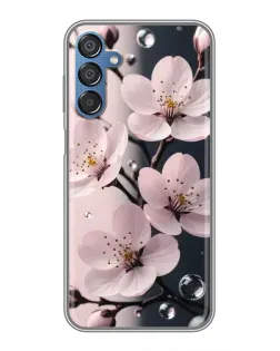 Чехол для Samsung Galaxy M15 (M156) с картинкой «Нежная сакура и капли» Чехол для Samsung Galaxy M15 (M156) с картинкой «Нежная сакура и капли»