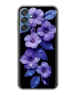 Чехол для Samsung Galaxy M15 (M156) с картинкой «Фиолетовые цветы с росою» Чехол для Samsung Galaxy M15 (M156) с картинкой «Фиолетовые цветы с росою»