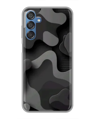 Чехол для Samsung Galaxy M15 (M156) с картинкой «Темный абстрактный камуфляж»