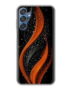 Чехол для Samsung Galaxy M15 (M156) с картинкой «Огненная звездная волна»