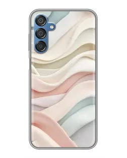 Чехол для Samsung Galaxy M15 (M156) с картинкой «Пастельные нежные волны»