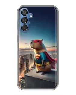 Чехол для Samsung Galaxy M15 (M156) с картинкой «Капи-мен супергерой»