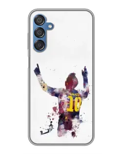 Чехол для Samsung Galaxy M15 (M156) с картинкой «Акварельный Месси Барселона»
