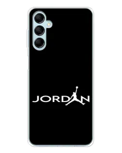 Чохол для Samsung Galaxy M16 з картинкою «Jordan White Logo» Чохол для Samsung Galaxy M16 з картинкою «Jordan White Logo»