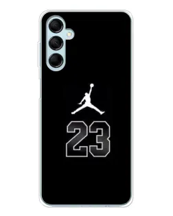 Чохол для Samsung Galaxy M16 з картинкою «Jordan Flight 23» Чохол для Samsung Galaxy M16 з картинкою «Jordan Flight 23»