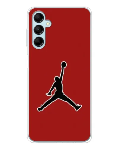 Чохол для Samsung Galaxy M16 з картинкою «Jordan Red Back»