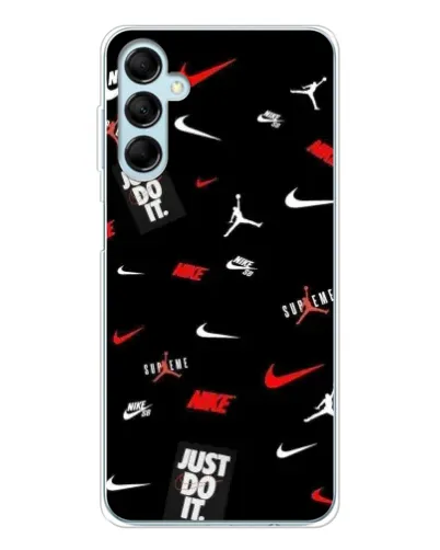 Чохол для Samsung Galaxy M16 з картинкою «Nike Mix Pattern»