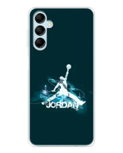 Чохол для Samsung Galaxy M16 з картинкою «Jordan Blue Fire»