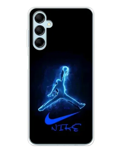 Чохол для Samsung Galaxy M16 з картинкою «Jordan Neon Blue»