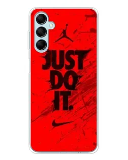 Чохол для Samsung Galaxy M16 з картинкою «Nike Just Do It» Чохол для Samsung Galaxy M16 з картинкою «Nike Just Do It»