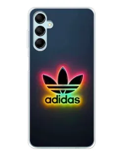 Чехол для Samsung Galaxy M16 с картинкой «Неоновый Adidas»