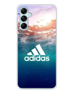 Чехол для Samsung Galaxy M16 с картинкой «Океанская глубина адидас»