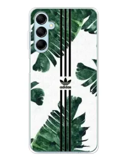 Чехол для Samsung Galaxy M16 с картинкой «Пальмовые листья адидас»
