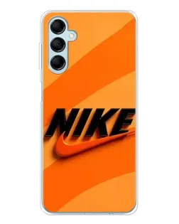 Чохол для Samsung Galaxy M16 з картинкою «Помаранчевий драйв Nike»