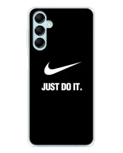 Чехол для Samsung Galaxy M16 с картинкой «Классический принт Nike»