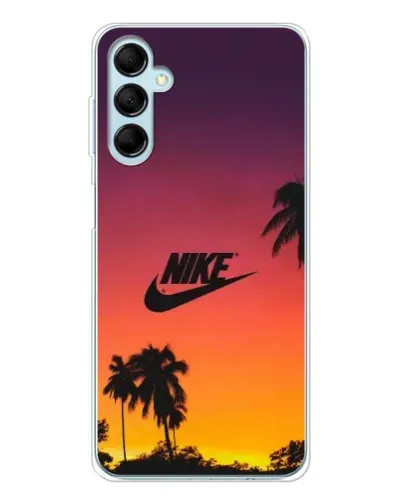 Чехол для Samsung Galaxy M16 с картинкой «Nike на закате солнца»
