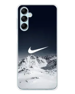 Чехол для Samsung Galaxy M16 с картинкой «Nike — зимние горы»