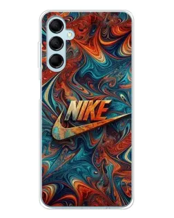 Чехол для Samsung Galaxy M16 с картинкой «Nike в абстракции»