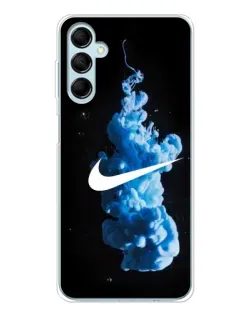 Чехол для Samsung Galaxy M16 с картинкой «Nike и синий дым»
