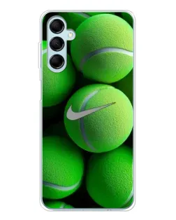 Чехол для Samsung Galaxy M16 с картинкой «Теннисные мячи Найк»