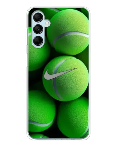 Чехол для Samsung Galaxy M16 с картинкой «Теннисные мячи Найк»