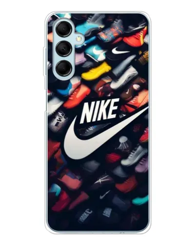 Чехол для Samsung Galaxy M16 с картинкой «Коллекция кроссовок Nike»