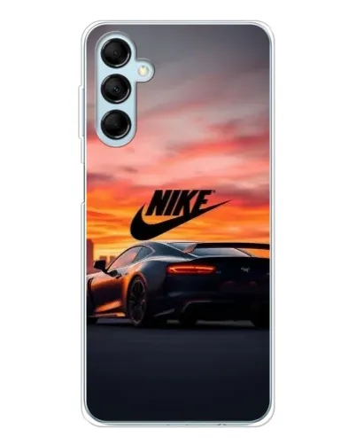 Чехол для Samsung Galaxy M16 с картинкой «Nike и суперкар»