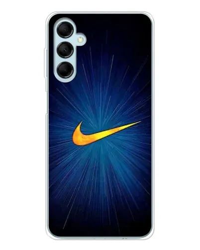 Чехол для Samsung Galaxy M16 с картинкой «Синий пульс Nike» Чехол для Samsung Galaxy M16 с картинкой «Синий пульс Nike»
