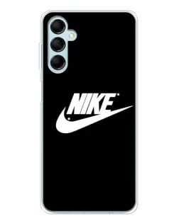 Чехол для Samsung Galaxy M16 с картинкой «Мазки краски Nike»