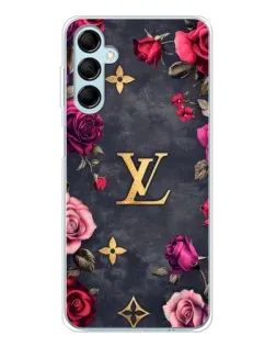 Чохол для Samsung Galaxy M16 з картинкою «Квітковий Louis Vuitton»