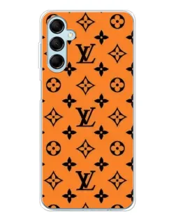 Чехол для Samsung Galaxy M16 с картинкой «Оранжевый стиль LV»