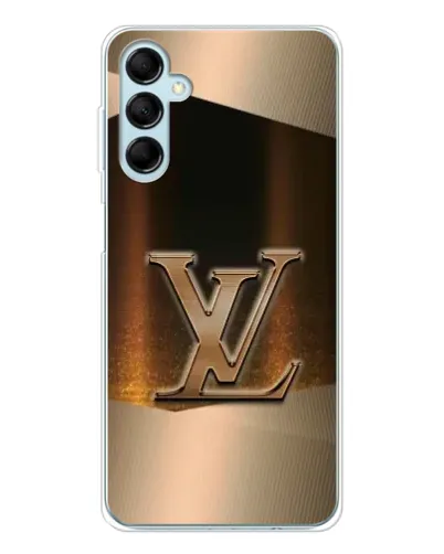 Чехол для Samsung Galaxy M16 с картинкой «LV — золотое сияние» Чехол для Samsung Galaxy M16 с картинкой «LV — золотое сияние»