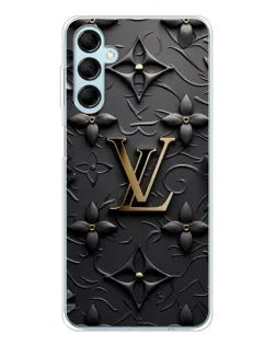 Чехол для Samsung Galaxy M16 с картинкой «Кожаная текстура LV»
