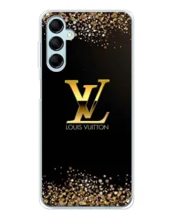 Чехол для Samsung Galaxy M16 с картинкой «LV — золотые искры»