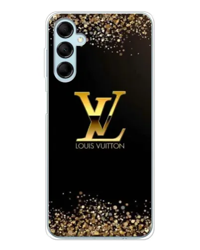 Чехол для Samsung Galaxy M16 с картинкой «LV — золотые искры» Чехол для Samsung Galaxy M16 с картинкой «LV — золотые искры»