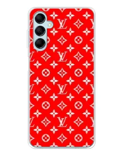 Чехол для Samsung Galaxy M16 с картинкой «Яркий паттерн LV»